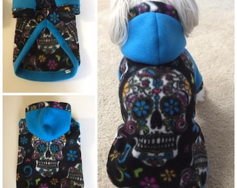 skull dog sweater