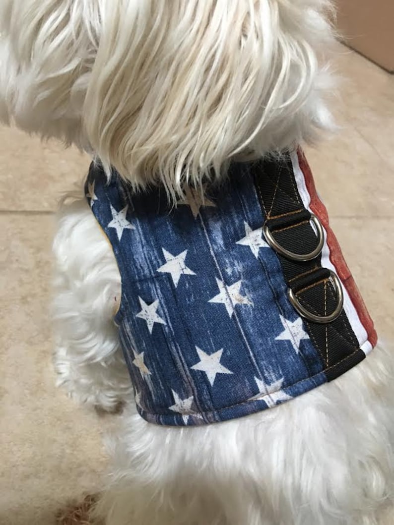 4th of JULY Dog Harness Patriotic dog vest harness American Etsy
