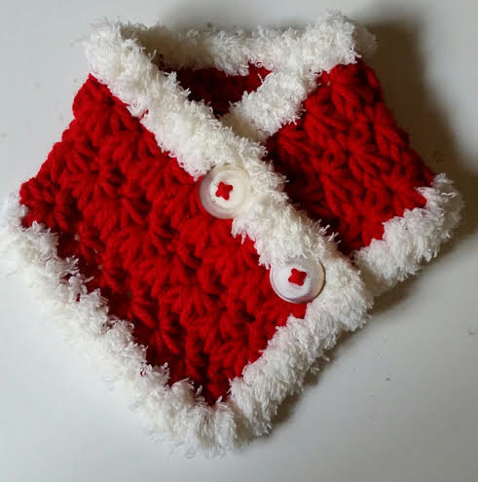 Crocheted Small Dog Neck warmer Crocheted Dog Red Scarf Etsy