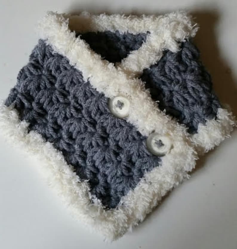 Crocheted Small Dog Neck Warmer Dog Scarf Puppy Neck Etsy