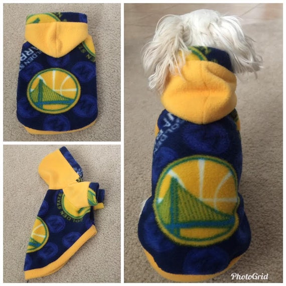 warriors dog sweater