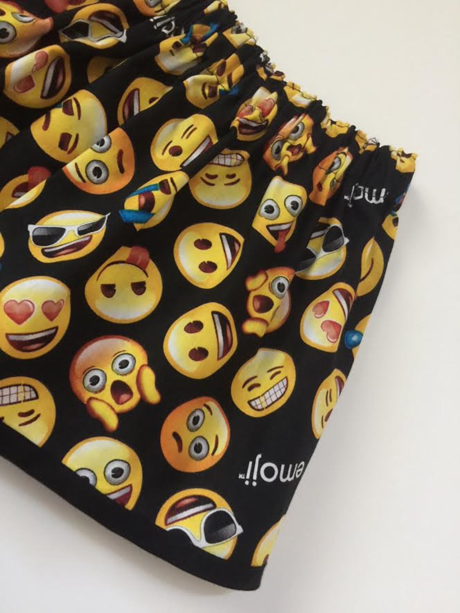 Emoji Toddler Skirt Girls Summer Skirt Girls Emoji Skirt Etsy