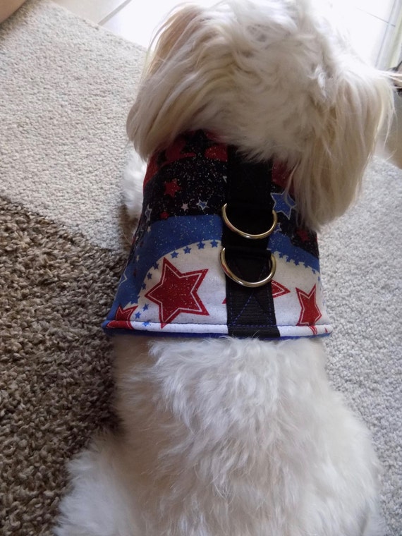 4th of JULY Dog Harness Patriotic Dog Harness Vest American