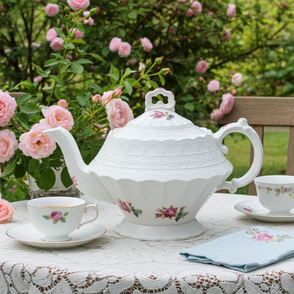 Spode China Billingsley Rose - Etsy