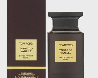 New Tom Ford Tobacco Vanille Eau De Parfum, Luxury Unisex Fragrance (3.4 Oz/100ml)