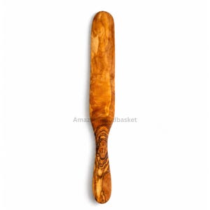 Olive Wood Long Spurtle Spoon