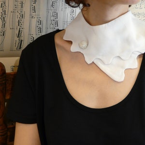 Unique Pdf  Scalloped collar sewing pattern.