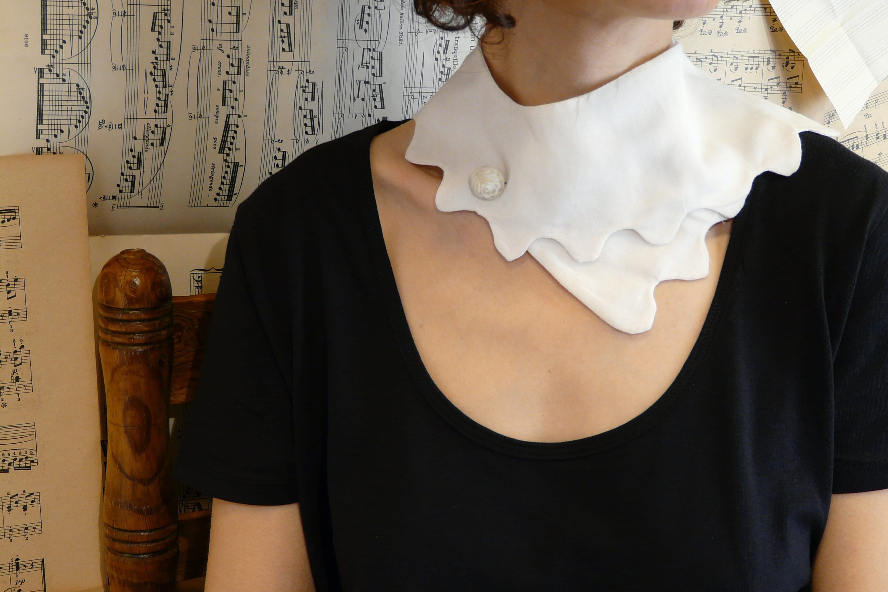 Unique Pdf Scalloped Collar Sewing Pattern. Etsy