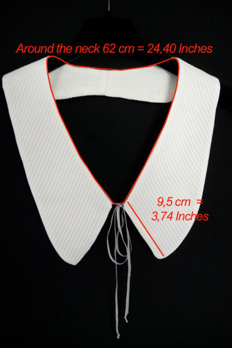 Unique Pdf Classic collar / necktie sewing pattern. image 5