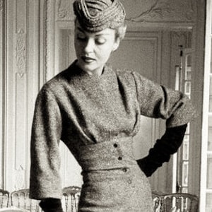 1953 "Belotte" Dior sewing pattern dress or skirt and bolero. Autumn/Winter Collection Vivante Line