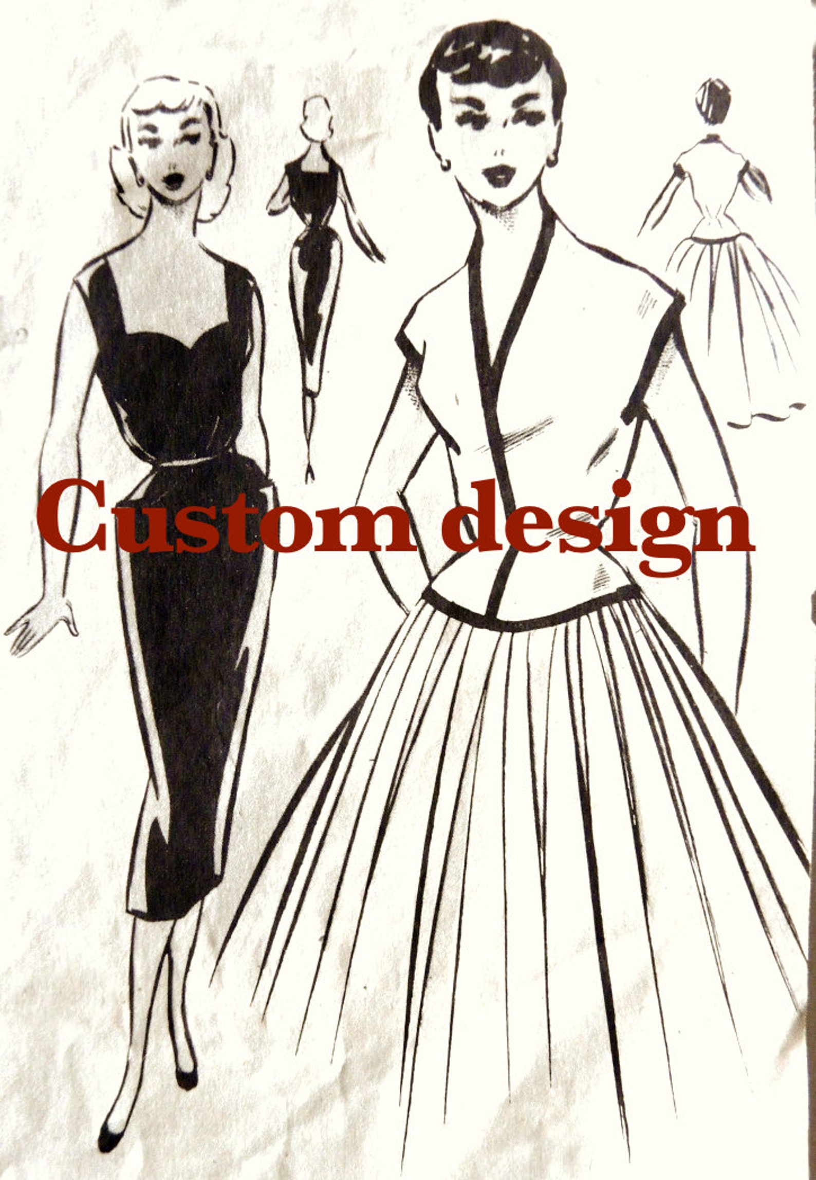 CUSTOM DESIGN PATTERN Send Me a Photo or Drawing of Your - Etsy