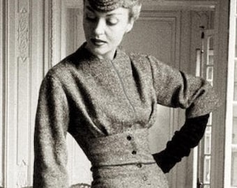 1953 &quot;Belotte&quot; sewing pattern dress or skirt and bolero. Autumn/Winter Collection Vivante Line