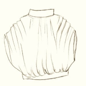 1953 Balenciaga balloon jacket sewing pattern image 4