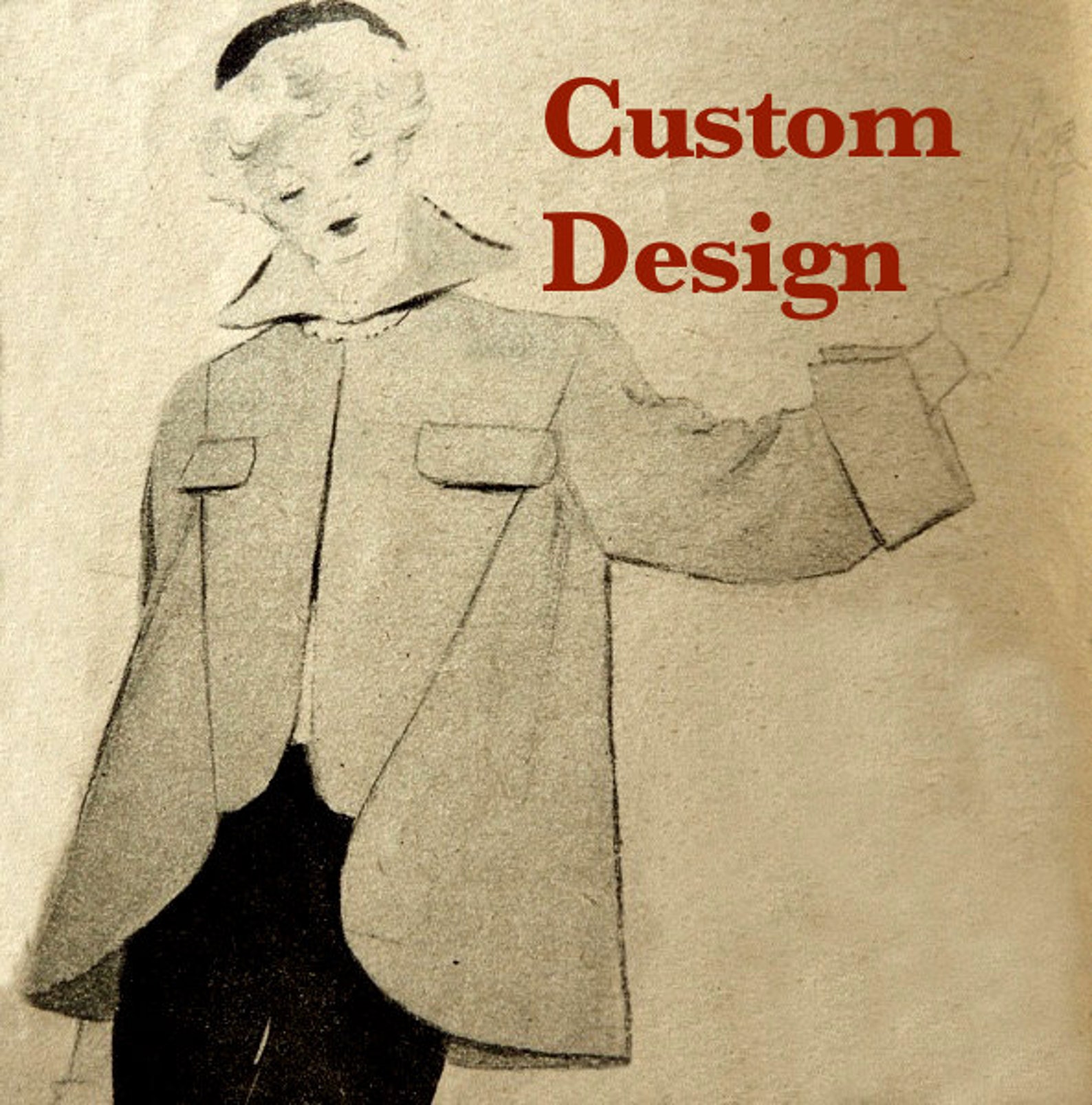 CUSTOM DESIGN PATTERN Send Me a Photo or Drawing of Your - Etsy