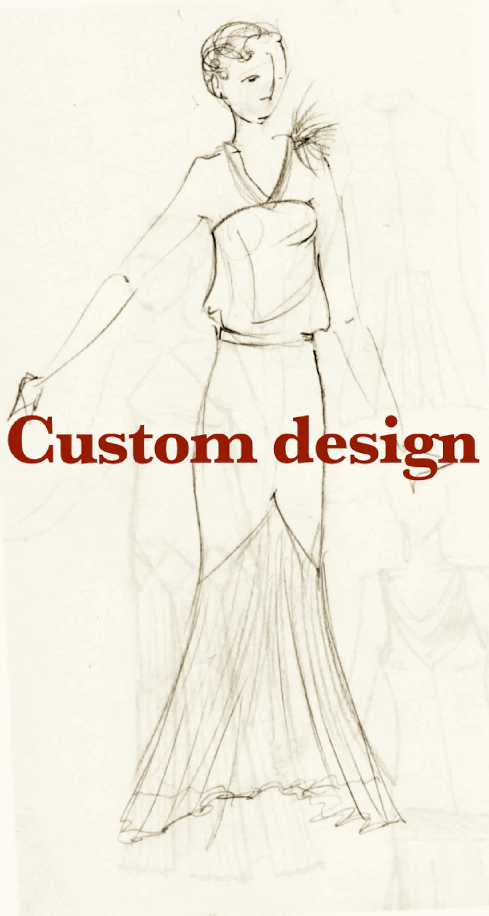 CUSTOM DESIGN PATTERN Send Me a Photo or Drawing of Your - Etsy