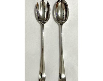 Godinger Silver Art 2-Piece Buffet/Salad Serving Set 13” Silverplate Queen Anne?