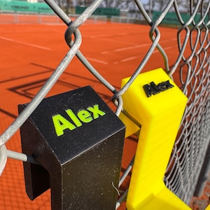 Performance Zaunhaken Sportplatz – bis 70 Grad C hitzebeständig – Tennis Padel Pickleball Outdoor Teamsport Geschenk