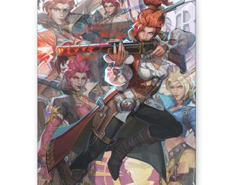 Elsa Bloodstone Marvel Rivals Canvas Art Monster Hunter Stretched Matte Decor