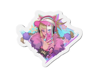 Marvel Rivals Magik Magnet - Millenia Might Spray Die-Cut Gaming Decal Decor