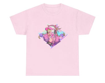 Marvel Rivals Magik T-Shirt - Millenia Might Spray Graphic Tee, Illyana Rasputin Gaming Apparel