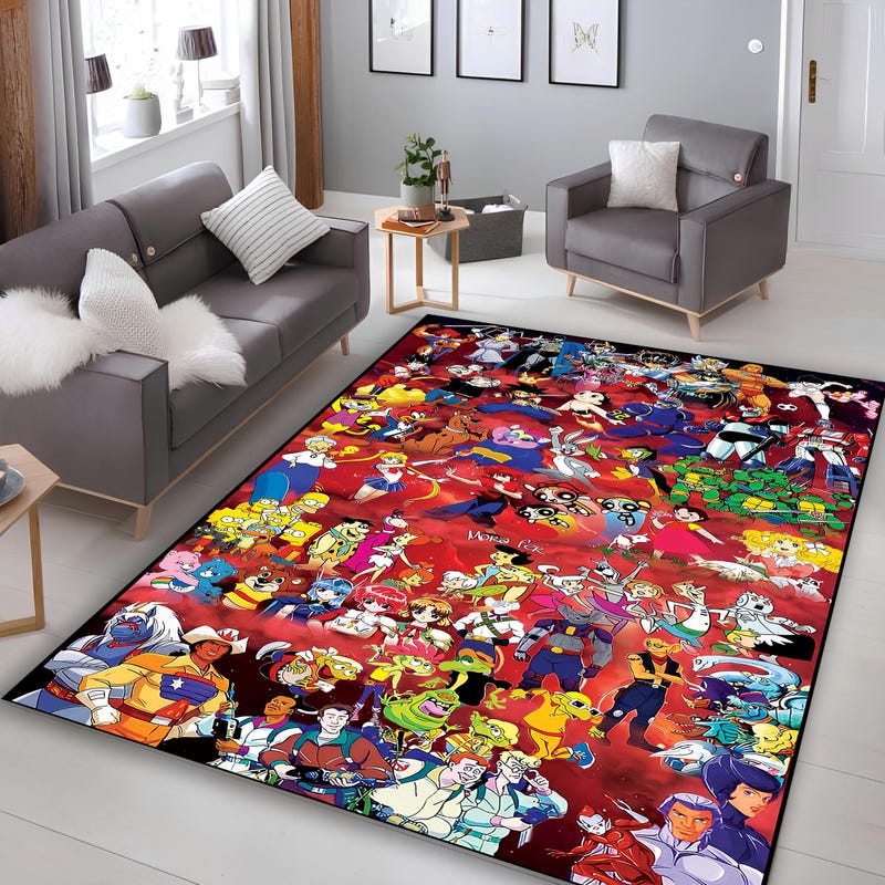 Cartoon Rugs - Etsy