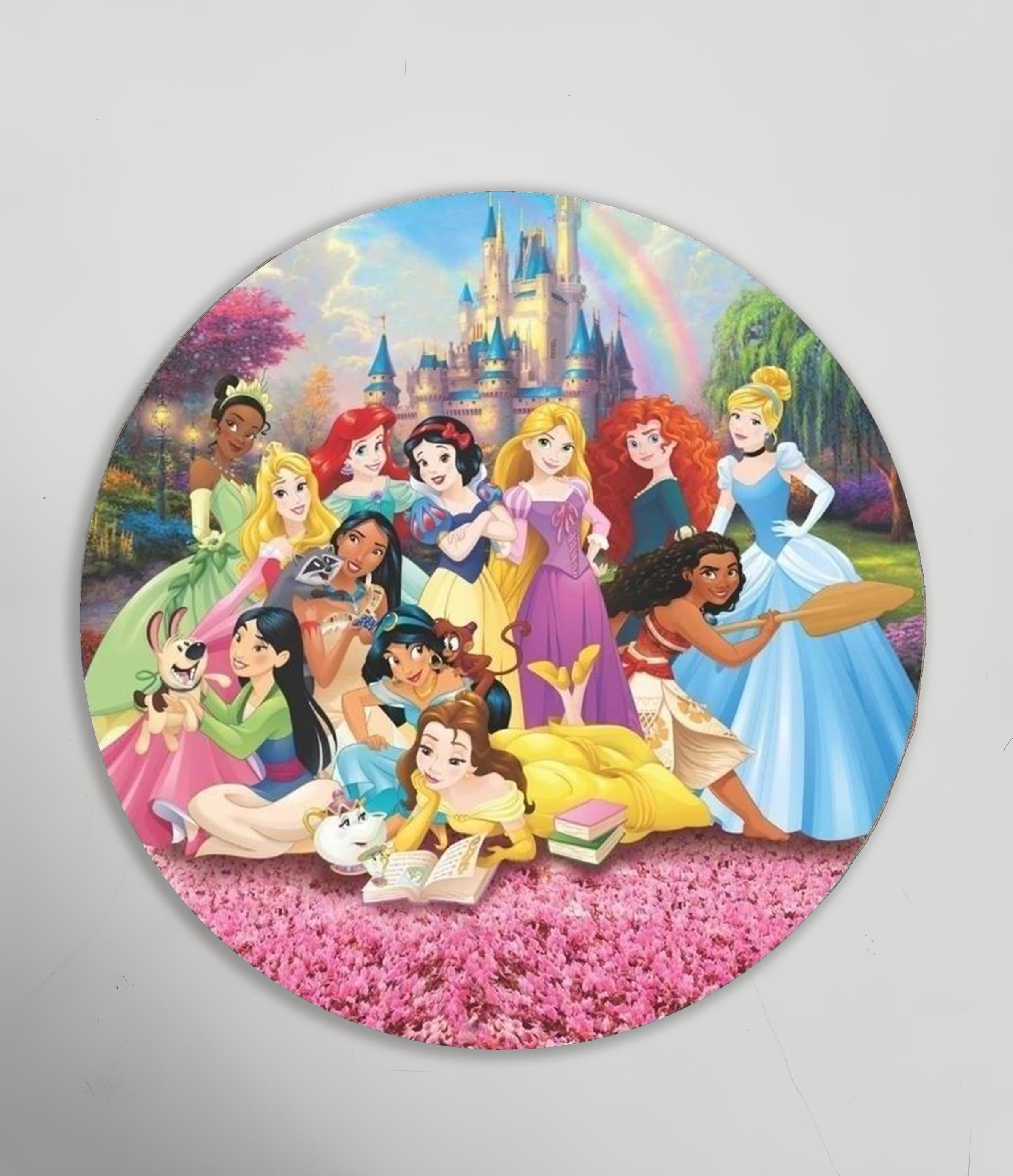 Princess Cartoon Character Rug, Soft Nursery Decor, Kids Room Carpet - Etsy