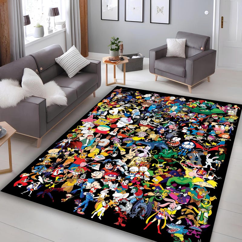 Cartoon Rugs - Etsy