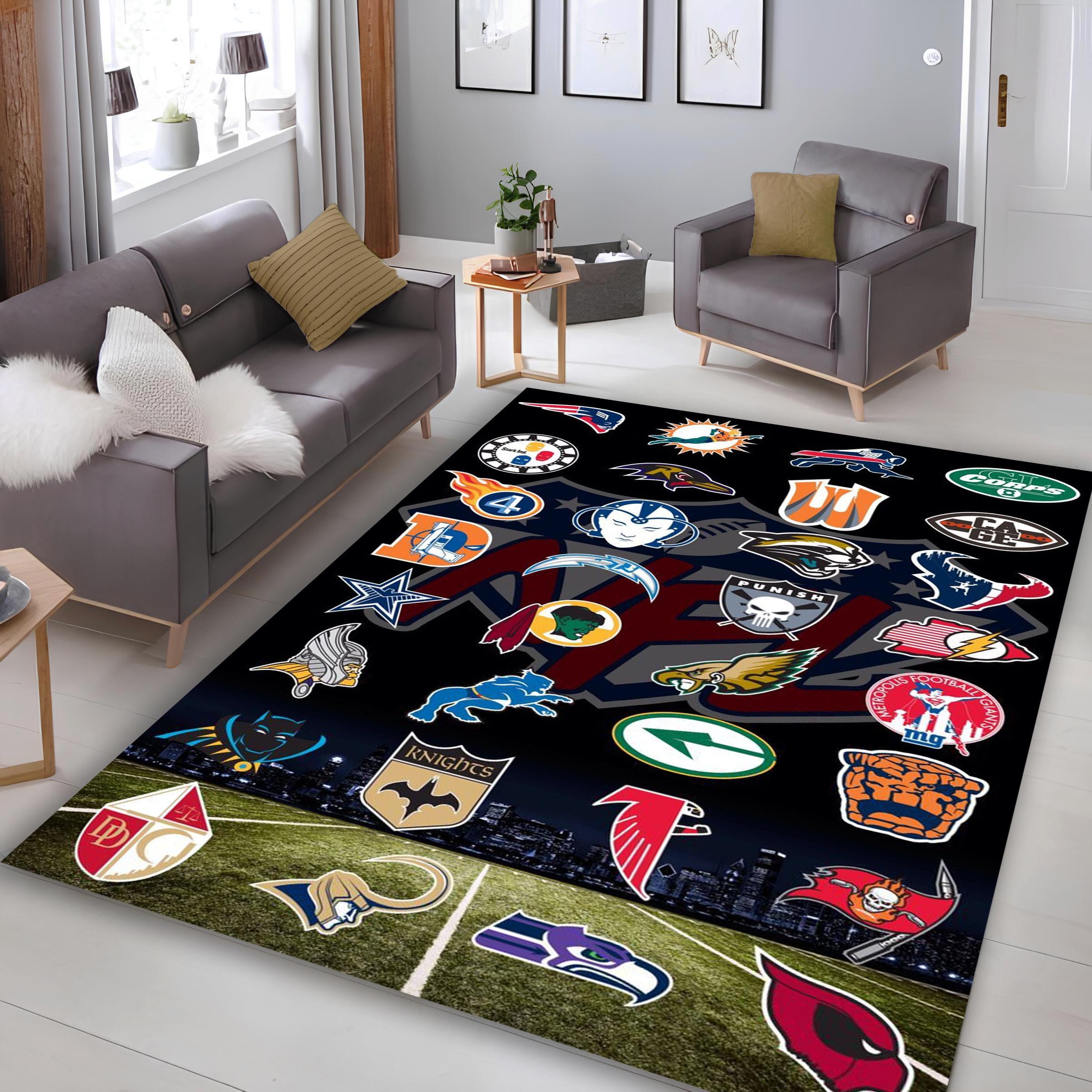 Nfl Rug - Etsy