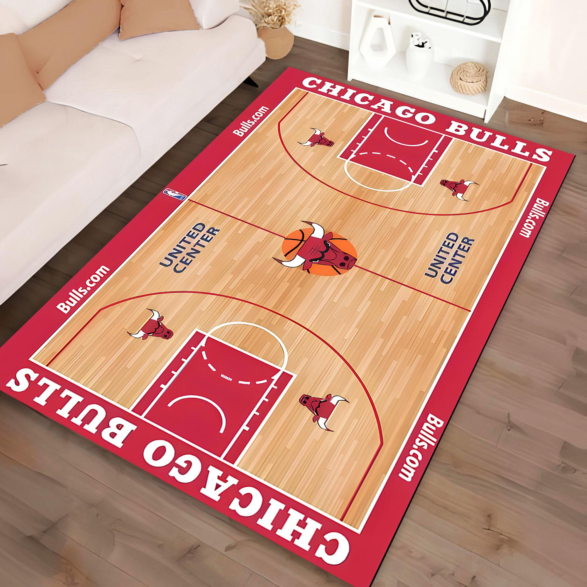 Custom Basketball Court Rug, Team Logo Floor Mat - Etsy