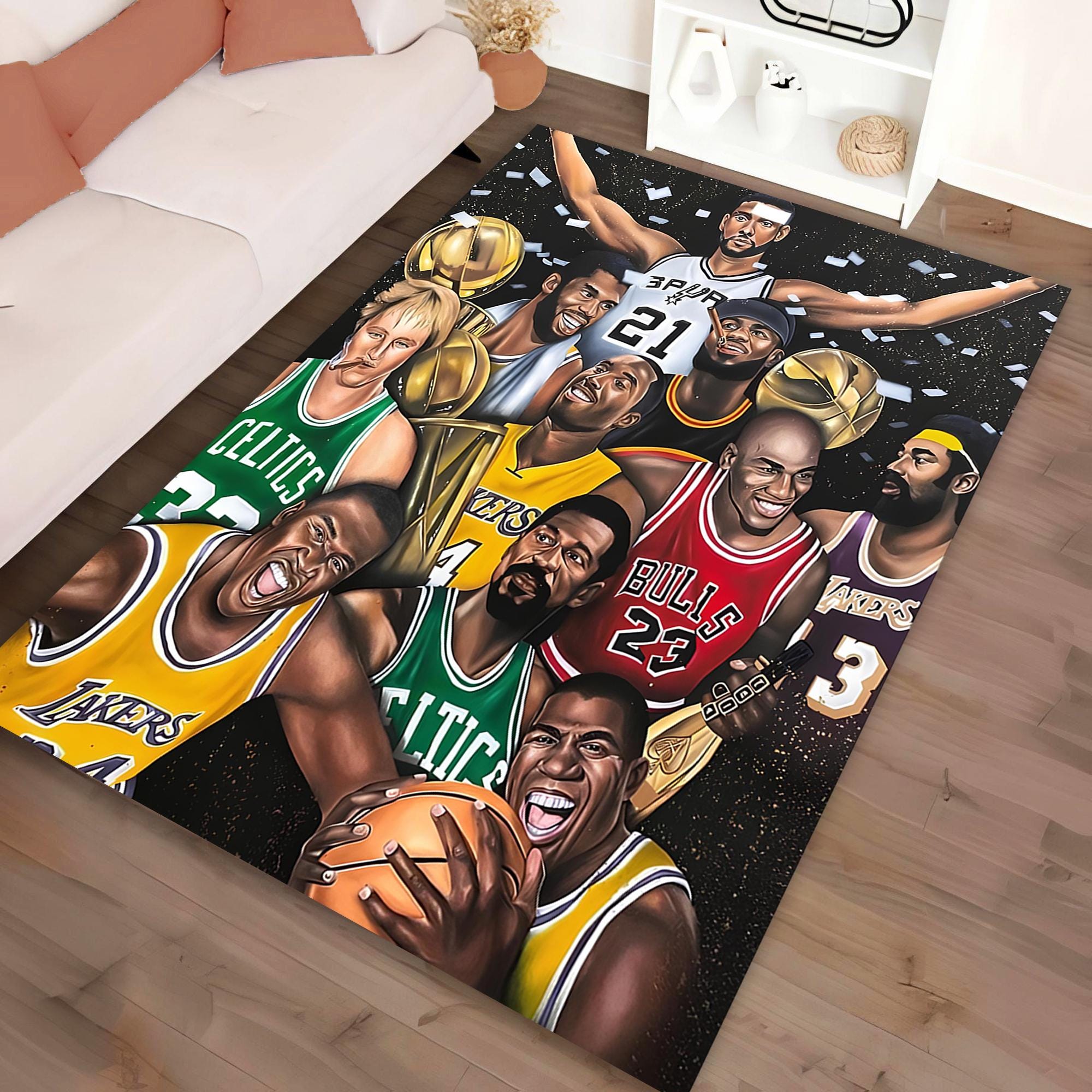 Chicago Bulls Rug - Etsy