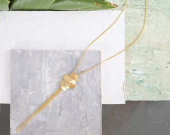 Lariat Gold Necklace, Gold Tassel Necklace, Bohemian Jewelry, Long Gold Necklace, Unique Gold Necklace, Tassel Necklace, Y Gold Necklace