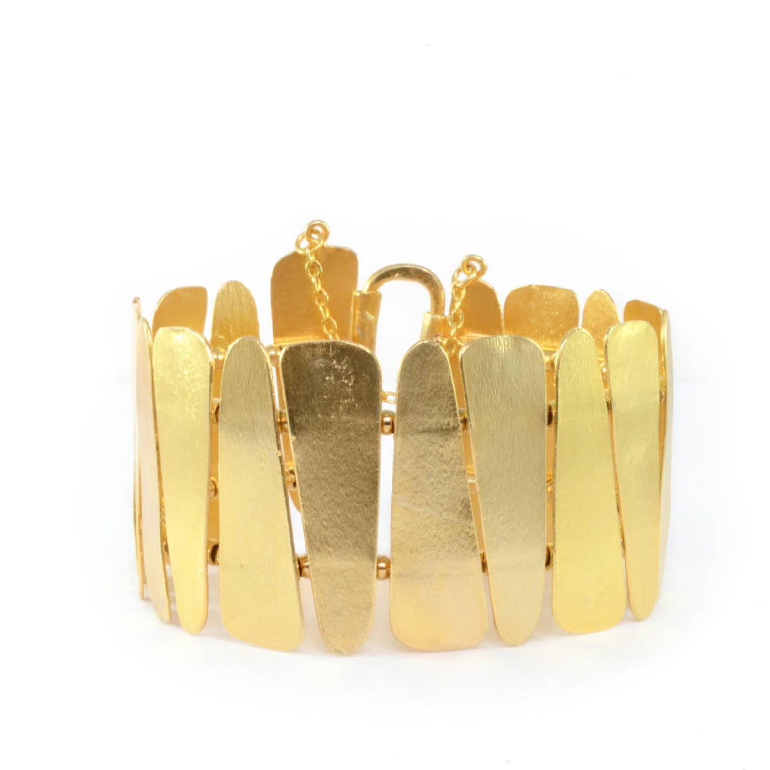 Gold Statement Bracelet, Gold Bracelet, Glamour Bracelet, Geometric