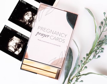 Pregnancy Prayer Cards: Weekly Scripture, Expecting Mom Gift