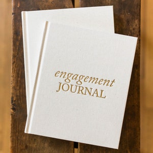 Engagement Journal by Duncan & Stone | Book for Couples & Bride to Be | Gifts for New Brides | Planner for Dreams & Memories | Couples Gift | Newly Engaged Gift | Perfect Bride to Be Notebook | Thoughtful Couples Journal | Engagement Journal