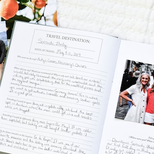 Travel Journal by Duncan & Stone | Photo Album | Adventure Book for Couples or Graduation Gift | Travel Scrapbook Gift for Women or Best Friend | Adventure Keepsake | Vacation, Camp, & Road Trip Log | Gift for Travelers