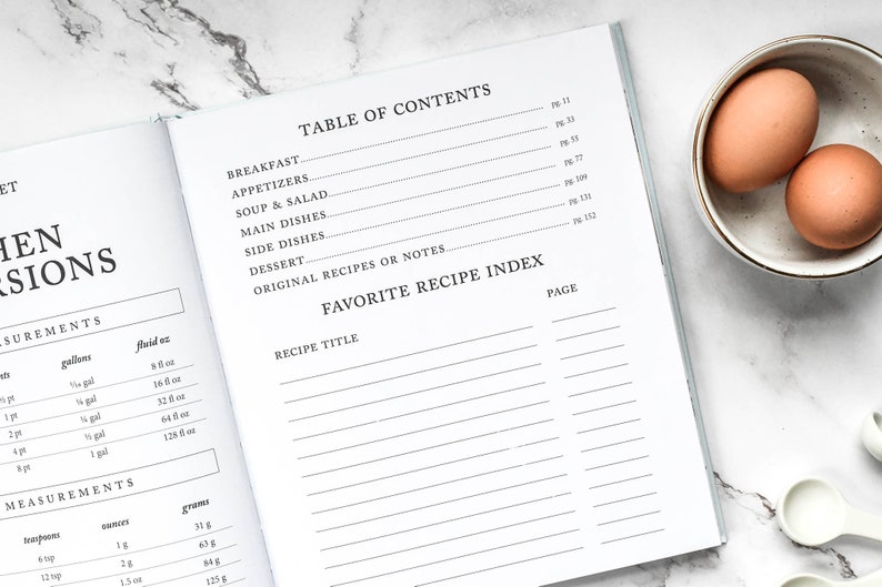 Family Recipe Book & Keepsake Journal by Duncan & Stone | Recipes Binder | Blank Cookbook for Family's Favorite Meal | Gift for Wife, Mom & Grandma | Thoughtful & Meaningful Gift | Recipe Binder Made to Last | Memory Keepsake