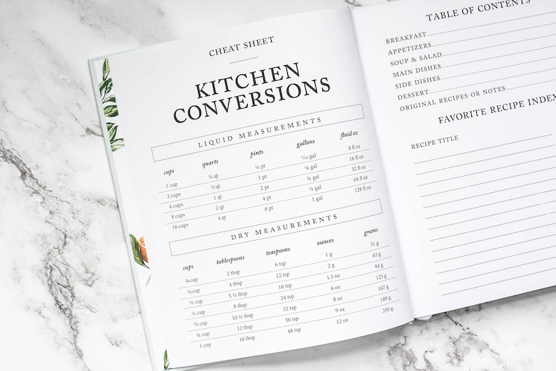 Family Recipe Book & Keepsake Journal by Duncan & Stone | Recipes Binder | Blank Cookbook for Family's Favorite Meal | Gift for Wife, Mom & Grandma | Thoughtful & Meaningful Gift | Recipe Binder Made to Last | Memory Keepsake