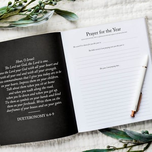 Dear Son and Dear Daughter: A Prompted Prayer Journal & Childhood Keepsake by Duncan & Stone | Baby Boy Memory Book | Scrapbook Album for Milestones | New Mom Gift | Christening or Baptism Gift | Baby Boy Scrapbook Album | Personalized Childhood Book