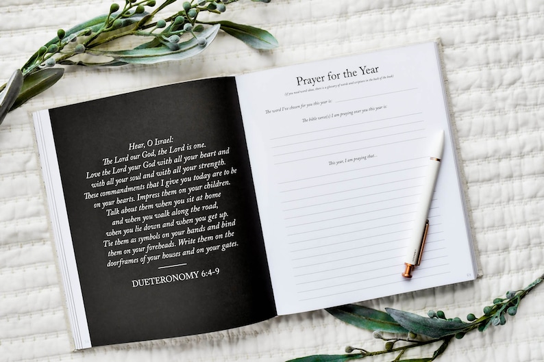 Dear Son and Dear Daughter: A Prompted Prayer Journal & Childhood Keepsake by Duncan & Stone | Baby Boy Memory Book | Scrapbook Album for Milestones | New Mom Gift | Christening or Baptism Gift | Baby Boy Scrapbook Album | Personalized Childhood Book