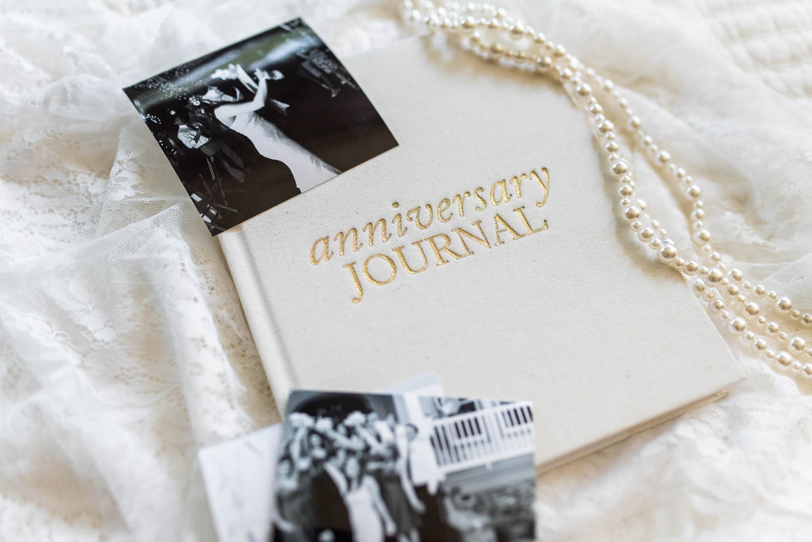 Wedding anniversary journal. First anniversary gift idea