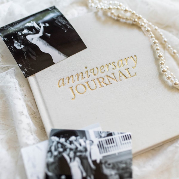 Journal d'anniversaire et cadeau de mariage : coffret cadeau de fiançailles pour la mariée ou les jeunes mariés | Cadeau de Noël de 1er anniversaire de mariage pour une douche nuptiale en couple