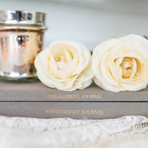 Engagement Journal by Duncan & Stone | Book for Couples & Bride to Be | Gifts for New Brides | Planner for Dreams & Memories | Couples Gift | Newly Engaged Gift | Perfect Bride to Be Notebook | Thoughtful Couples Journal | Engagement Journal