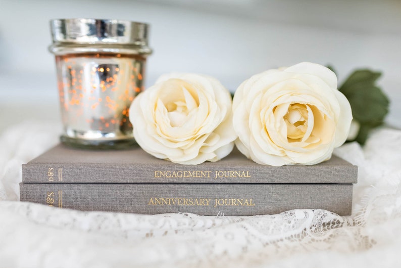 Engagement Journal by Duncan & Stone | Book for Couples & Bride to Be | Gifts for New Brides | Planner for Dreams & Memories | Couples Gift | Newly Engaged Gift | Perfect Bride to Be Notebook | Thoughtful Couples Journal | Engagement Journal