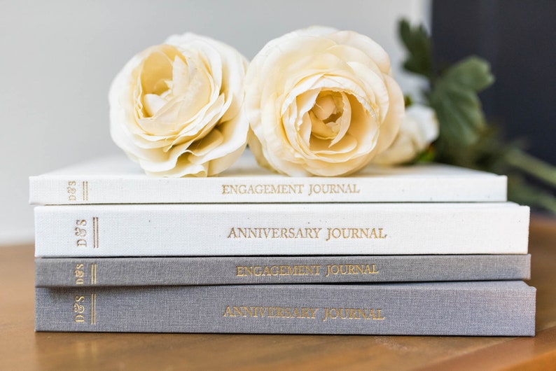 Anniversary Journal by Duncan & Stone | Wedding Journal Book For Couples | Marriage Scrapbook Gift | Memory Gifts for Couples | Keepsake for Anniversaries | Perfect Couples Book | Best Couples Journal  | Wedding Journal Made to Last