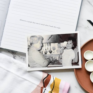 Family Recipe Book & Keepsake Journal by Duncan & Stone | Recipes Binder | Blank Cookbook for Family's Favorite Meal | Gift for Wife, Mom & Grandma | Thoughtful & Meaningful Gift | Recipe Binder Made to Last | Memory Keepsake