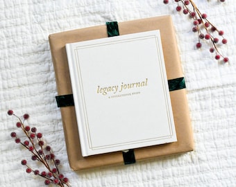 Legacy Journal: Grandparent Journal and Memory Book | Mother's Day Gift for Mom or Wife | New Grandmother Gift | Family Tree Book