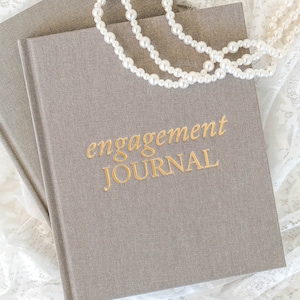 Engagement Journal by Duncan & Stone | Book for Couples & Bride to Be | Gifts for New Brides | Planner for Dreams & Memories | Couples Gift | Newly Engaged Gift | Perfect Bride to Be Notebook | Thoughtful Couples Journal | Engagement Journal