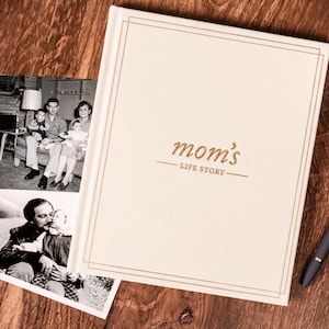 Life Story Journal: Grandma Journal & Memory Book | Christmas Gift for Grandparent or Parents | Mothers or Fathers Day Gift | Legacy Journal