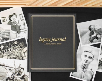 Grandparent Memory Book: Family Tree Keepsake Journal - New Grandma Gift - Birthday or Christmas Gift for Dad - Nana Legacy Journal