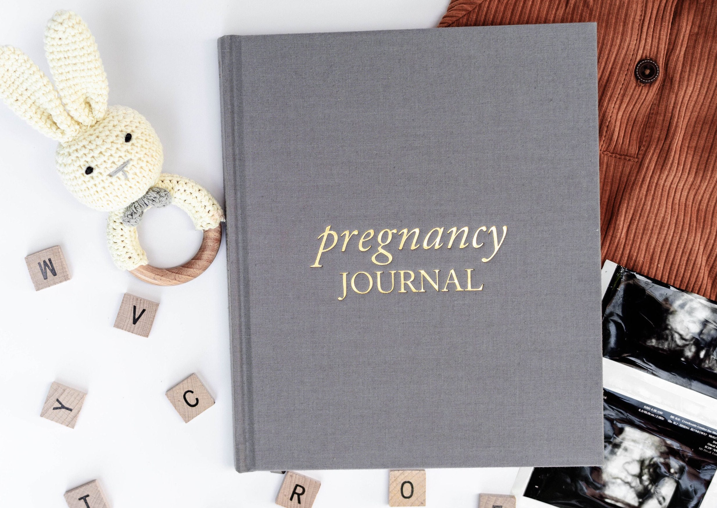 Pregnancy Journal and Planner | Expecting Mom Gift | Pregnancy Gift for First Time Mom | Mom to Be Gift Reveal | Weekly Pregnancy Diary